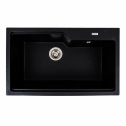 Кухонна мийка Valeso 7545 NIKA чорний металік