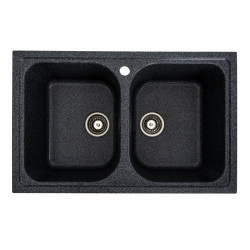 Кухонна мийка Valeso 7950 Equatoria матова (графіт)