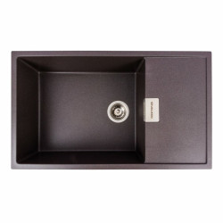 Кухонна мийка Valeso 8650 DIAMOND матова (гренадін)