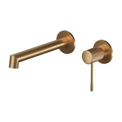 Змішувач прихованого монтажу для раковини Cersanit ZEN S951-803 брошована мідь