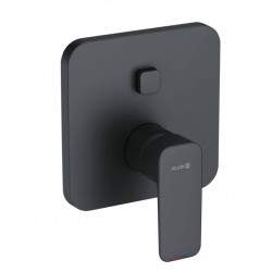 Смеситель для душа скрытого монтажа Kludi PURE&STYLE (406593975) черный матовый