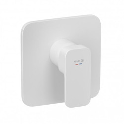 Смеситель для душа скрытого монтажа Kludi RENON 88022 (427555375) белый матовый