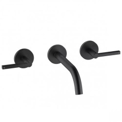 Змішувач для раковини прихованого монтажу Kludi NOVA FONTE DN 15 (201443915) чорний матовий