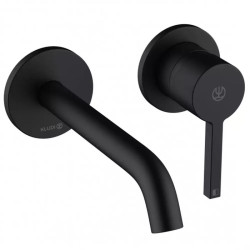 Змішувач для раковини прихованого монтажу Kludi NOVA FONTE PURA (202443915) чорний матовий