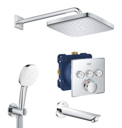 Душова система прихованого монтажу Grohe Grohtherm SmartControl (UA26415SC56)