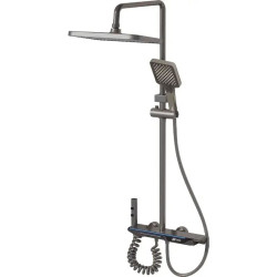 Душевая система Zerix PBX-009-J Graphite (ZX5851)