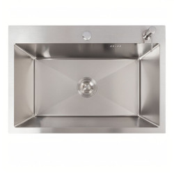 Кухонна мийка Valeso Handmade 65x45 (сифон круглий 3,0/0,8)