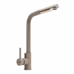 Кухонний змішувач з висувним виливом Valeso Q411B Дюна