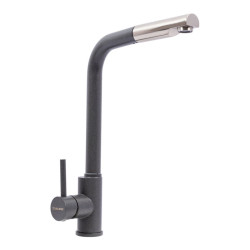 Кухонний змішувач з висувним виливом Valeso Q411B Моріон