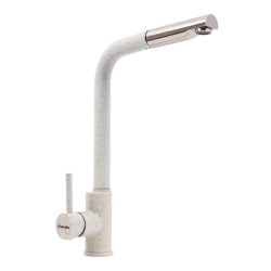 Кухонний змішувач з висувним виливом Valeso Q411B Топаз