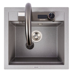 Кухонна мийка Valeso 5149 VIVA матова (сірий мусон)
