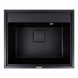 Кухонна мийка Valeso 6050 Sherlit матова (чорна)