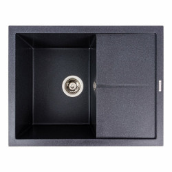 Кухонна мийка Valeso 6550 CRIPTA матова (карбон)