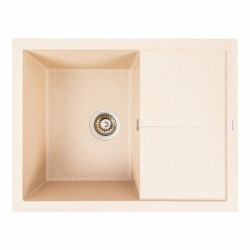 Кухонна мийка Valeso 6550 CRIPTA матова (сафарі)