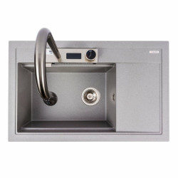 Кухонная мойка Valeso 7950 Atrum матовая (серый муссон)
