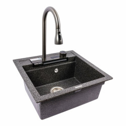 Кухонна мийка Valeso 5149 Viva матова графіт