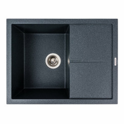 Кухонна мийка Valeso 6550 CRIPTA матова антрацит