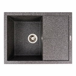 Кухонна мийка Valeso 6550 CRIPTA матова графіт