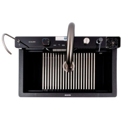 Кухонна мийка Valeso 7546 EVANORA матова карбон