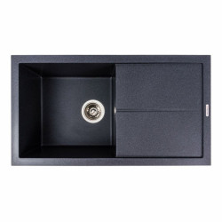 Кухонна мийка Valeso 7843 Solid матова Карбон