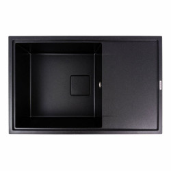 Кухонна мийка Valeso 7950 GALANS матова чорний металік