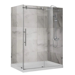 Душова кабіна Koer SR SC07-120x90x200-TR-01 прозоре скло Easy Clean 8мм, хром (KR5370)