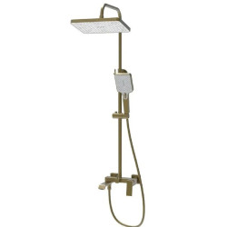 Душевая система Haiba GAUDI 009-J BRUSHED GOLD (HB9584)