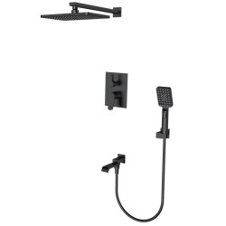 Душова система прихованого монтажу Mixxus Premium Dali 009 INNER BOX Black (MI6755)