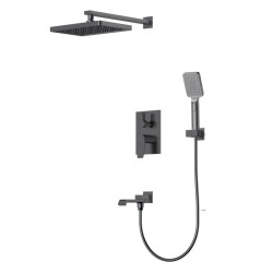 Душова система прихованого монтажу Mixxus Premium Dali 009 INNER BOX Graphite (MI6761)