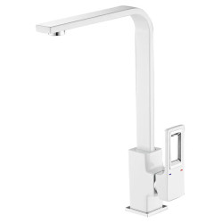 Кухонный смеситель Mixxus Premium Dante 017 White-Chrome (MI6796)