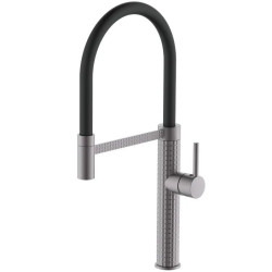 Кухонный смеситель Mixxus Premium Oliwer 017 GRAPHITE REFL.Black (MI6967)