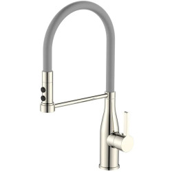 Кухонний змішувач Mixxus Premium Summer 017 SS COLOR REFL.GREY (MI6963)