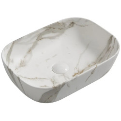 Раковина Mixxus Premium Diverse-0114 Marble 455х325х135 (MP6545)