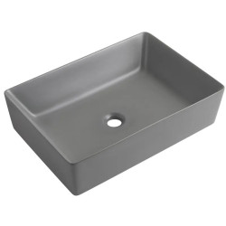 Раковина Mixxus Premium QUADRO-0108 Gray 550x390x145 (MP6652)