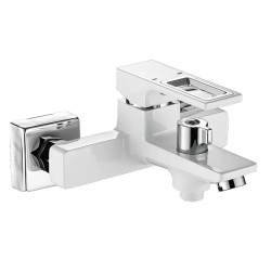 Смеситель для ванны Mixxus Premium Dante 009 EURO White-Chrome (MI6795)