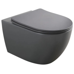 Унітаз підвісний Mixxus Premium ELLIPSE-0309-T1 Gray 530x360x350 TORNADO 1.0 (MP6655)