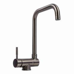 Кухонный смеситель Valeso PVD складной черный