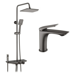 Душевая система Kroner Armada-GRP066 + Graz-GRP010