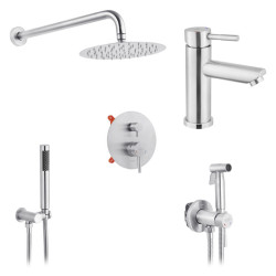 Душова система Kroner Edelstahl Klassisch-ESG082 + ESG010 + ESG053