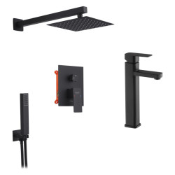 Душова система Kroner Edelstahl Kubus-SCH082 + Edelstahl Kubus-SCH010-3