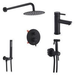 Душова система прихованого монтажу Kroner Edelstahl Klassisch-SCH082 + SCH010 + SCH053