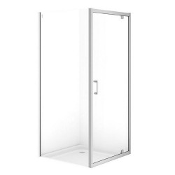 Душова кабіна Cersanit Brasco 90x90 S168-010 хром