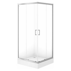Душова кабіна Cersanit Brasco 90x90 S601-227 хром
