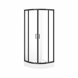 Душова кабіна Cersanit Brasco 80x80 S601-224 чорна