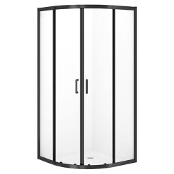 Душова кабіна Cersanit Brasco 90x90 S601-225 чорна