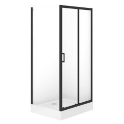 Душова кабіна Cersanit Brasco 100x80 S601-236 чорна