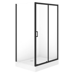 Душова кабіна Cersanit Brasco 120x90 S601-237 чорна