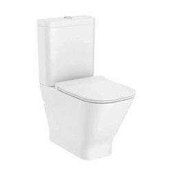 Унітаз-компакт Roca Gap Square Rimless A34273A000+A341470000+A801732001