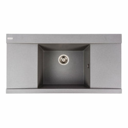 Кухонна мийка Valeso 9651 ATLAS матова сірий мусон