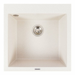 Кухонна мийка Valeso 5050 GALAX матова біла в крапку